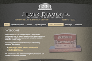 Silver Diamond Monuments
