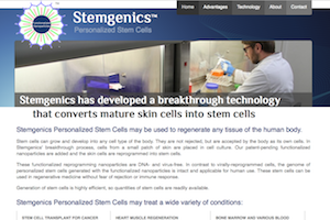 Stemgenics, Inc.